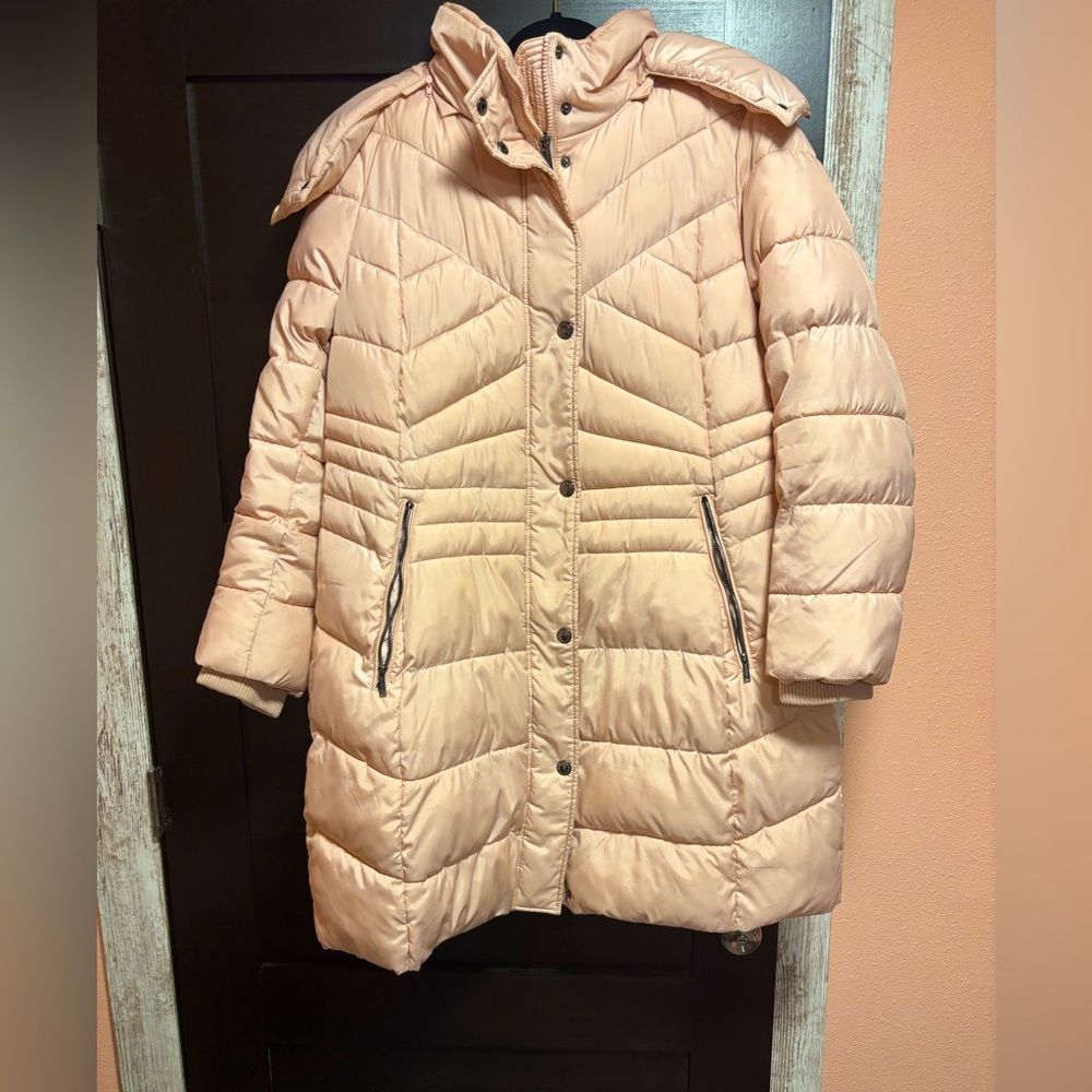 SOLD! London Fog Women's Quilted Puffer Coat - Pink